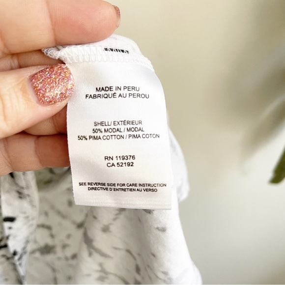 Helmut Lang Muscle Top with Splatter Print - Picture 7 of 11